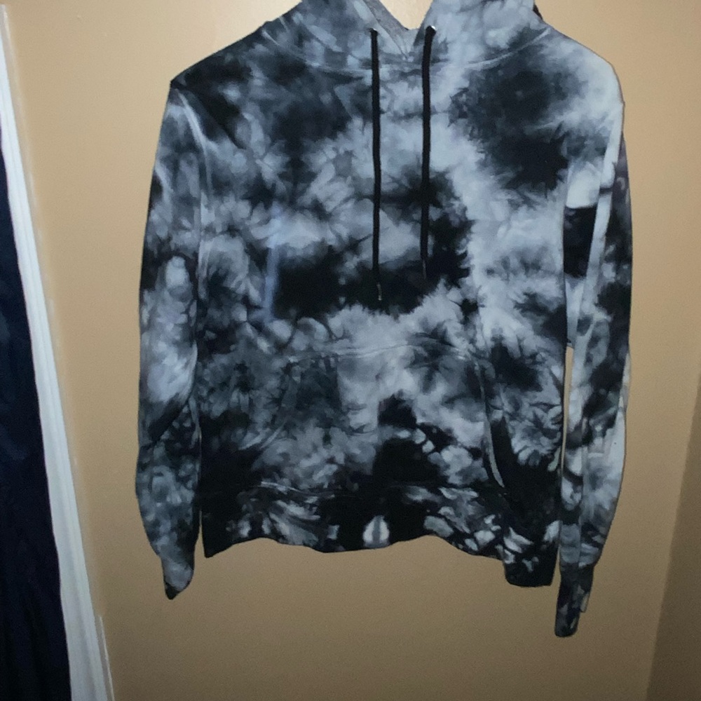Independent Trading Company Navy Blue Tie- Dye Hoodie